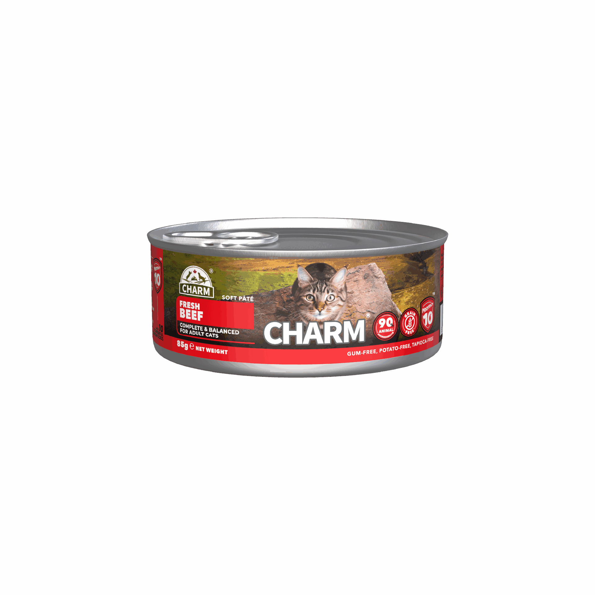 CHARM Fresh Beef Patè Cat Food 85 g